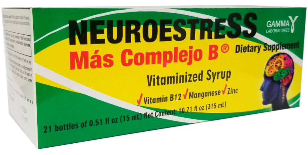 Neuroestress With More Complex B 21 Vials Neuroestress Mas Complejo B 21 Viales