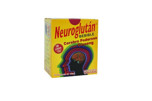 NEUROGLUTAN COMPLEJO B12 + GINSENG 12 SOBRES 10ml PK3 / UOM C25