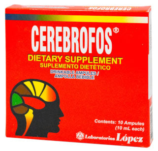 CEREBROFOS 10 VIALES