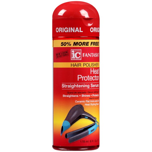 Fantasia IC Hair Polisher Heat Protector Straightening Serum