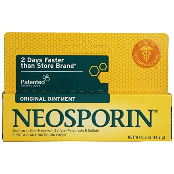 Neosporin + Pain Relief Dual Action First Aid Antibiotic Cream, 0.5 oz