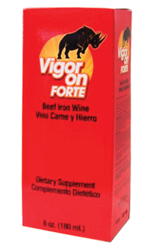 VIGORON FORTE Appetite Booster, Iron Supplement with B-Complex, Vegan Multivitamin, 6 fl oz
