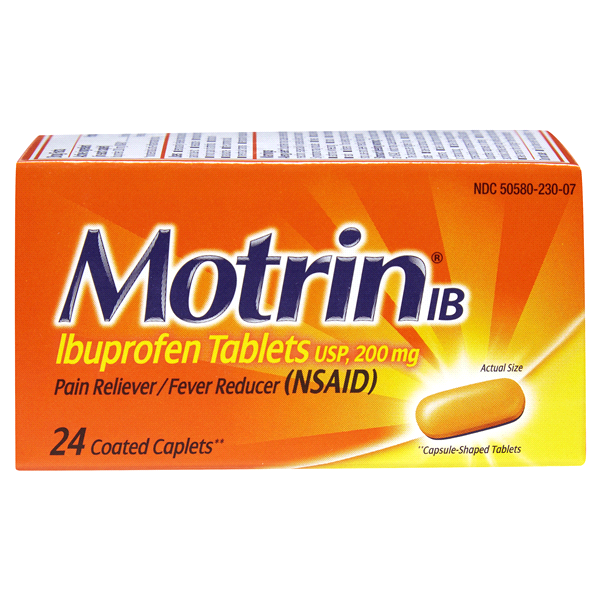 MOTRIN¨ IB Ibuprofen Tablets 24 Count