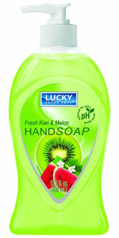 Lucky Super Soft Fresh Kiwi & Melon Hand Soap 13.5 oz