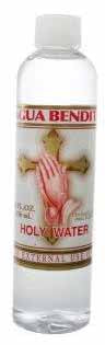 CRUSELLAS AGUA BENDITA - HOLY WATER 8oz-PK6 / UOM C12