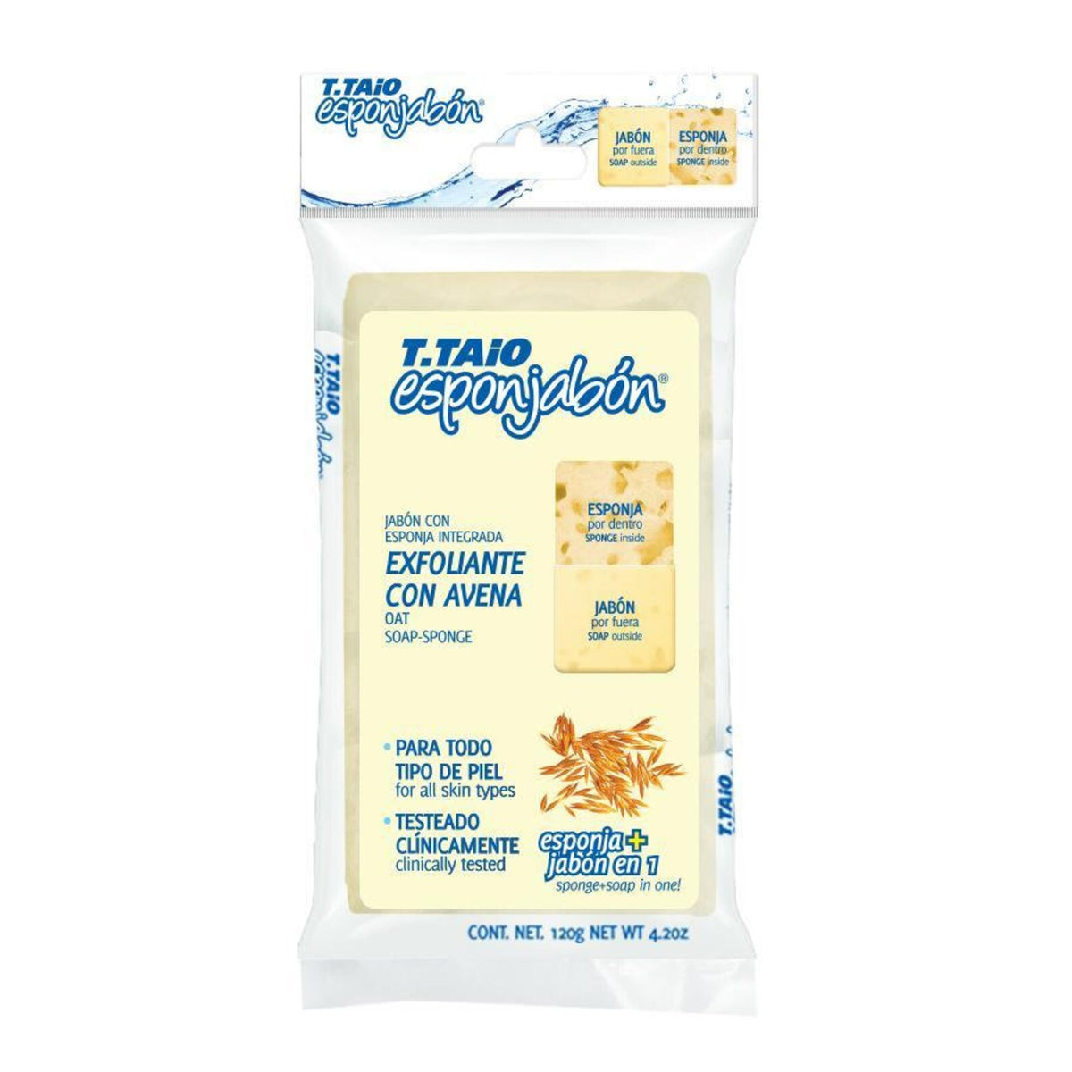 Esponjabon Avena 120g | Pack of 6