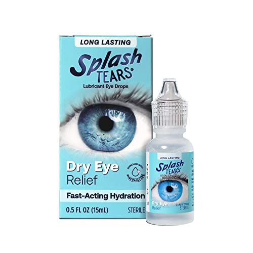 SPLASH TEARS LUBRICANT EYE DROPS 0.5 OZ PK 4 / UOM C24