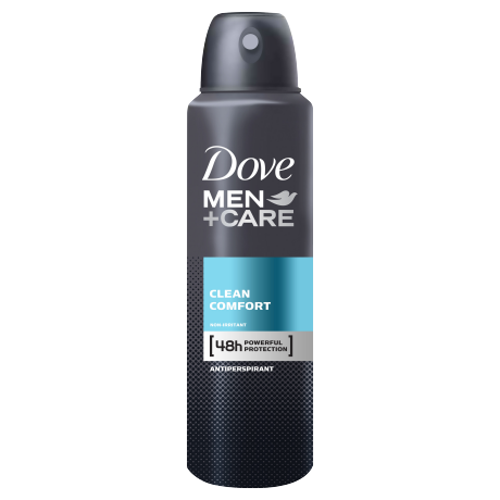 Dove Men+Care Clean Comfort Dry Spray Antiperspirant Deodorant