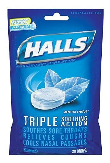 Halls Bag 30S Mentholyptus | Pack of 6