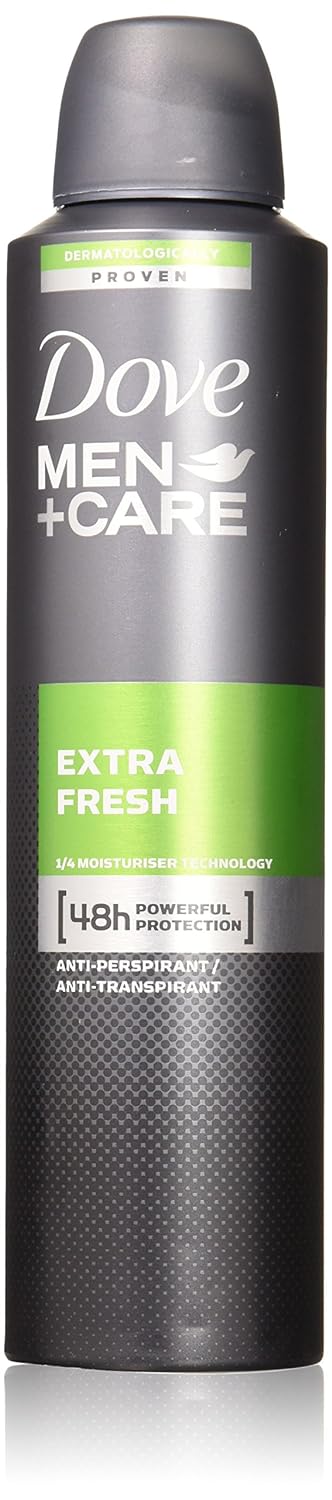 DOVE SPRAY 250ML MEN EXTRA FRESH PK6 / UOM C12
