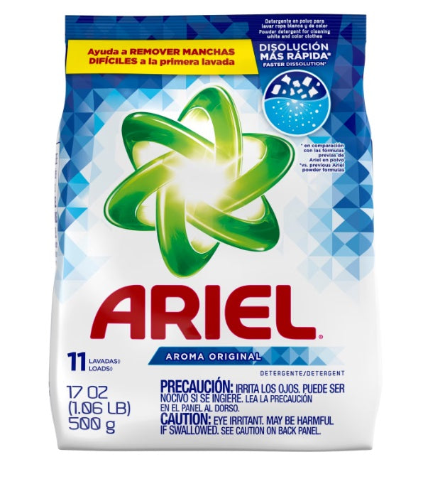 ARIEL ORIGINAL POWDER DETERGENT 17OZ (500g) C24
