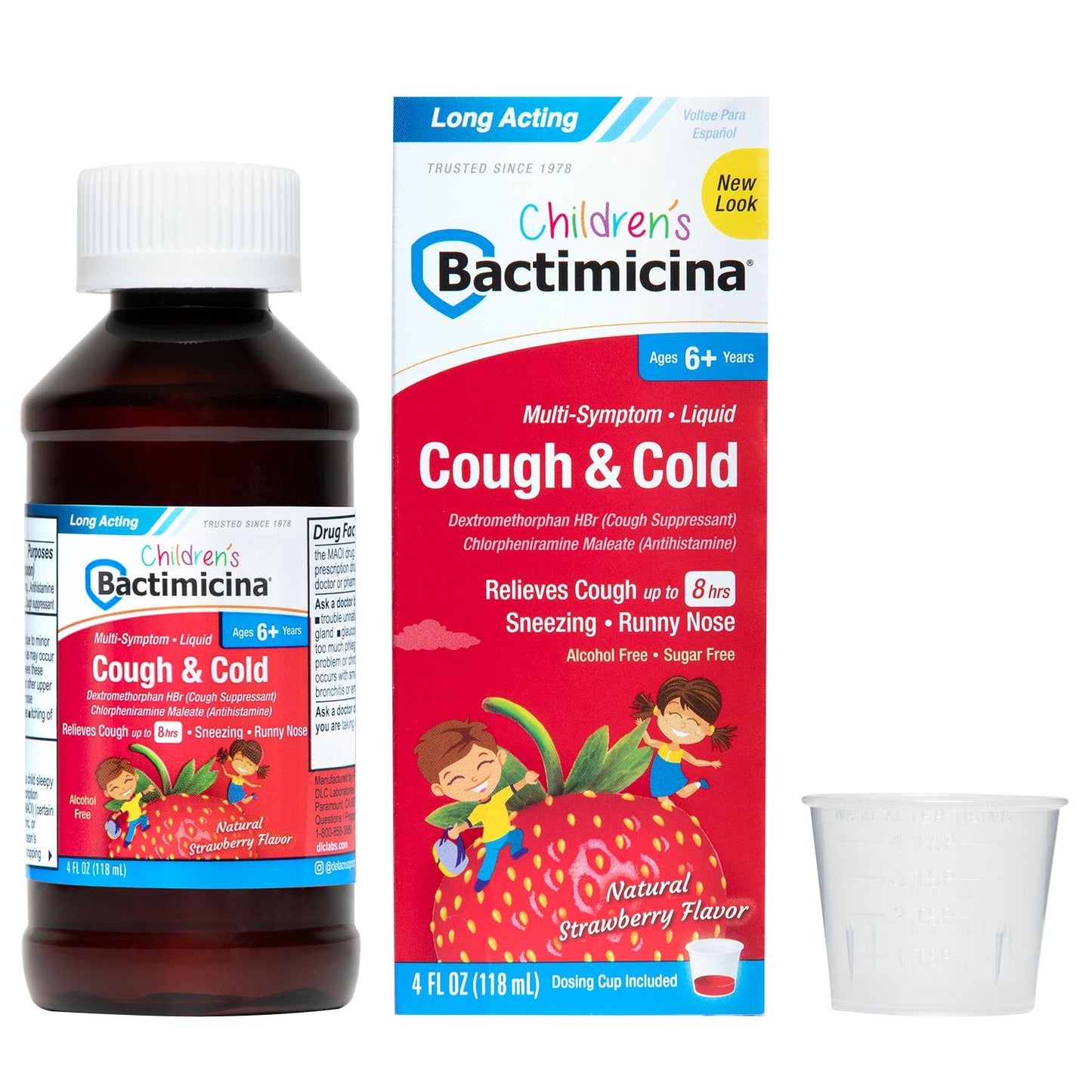 BACTIMICINA JARABE TOS Y RESFRIO - NINOS 4 OZ PK3 / UOM C12