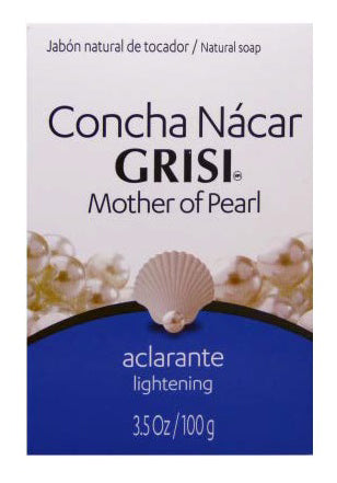 GRISI BAR SOAP CONCHA NACAR 3.5oz PK6 / UOM M144