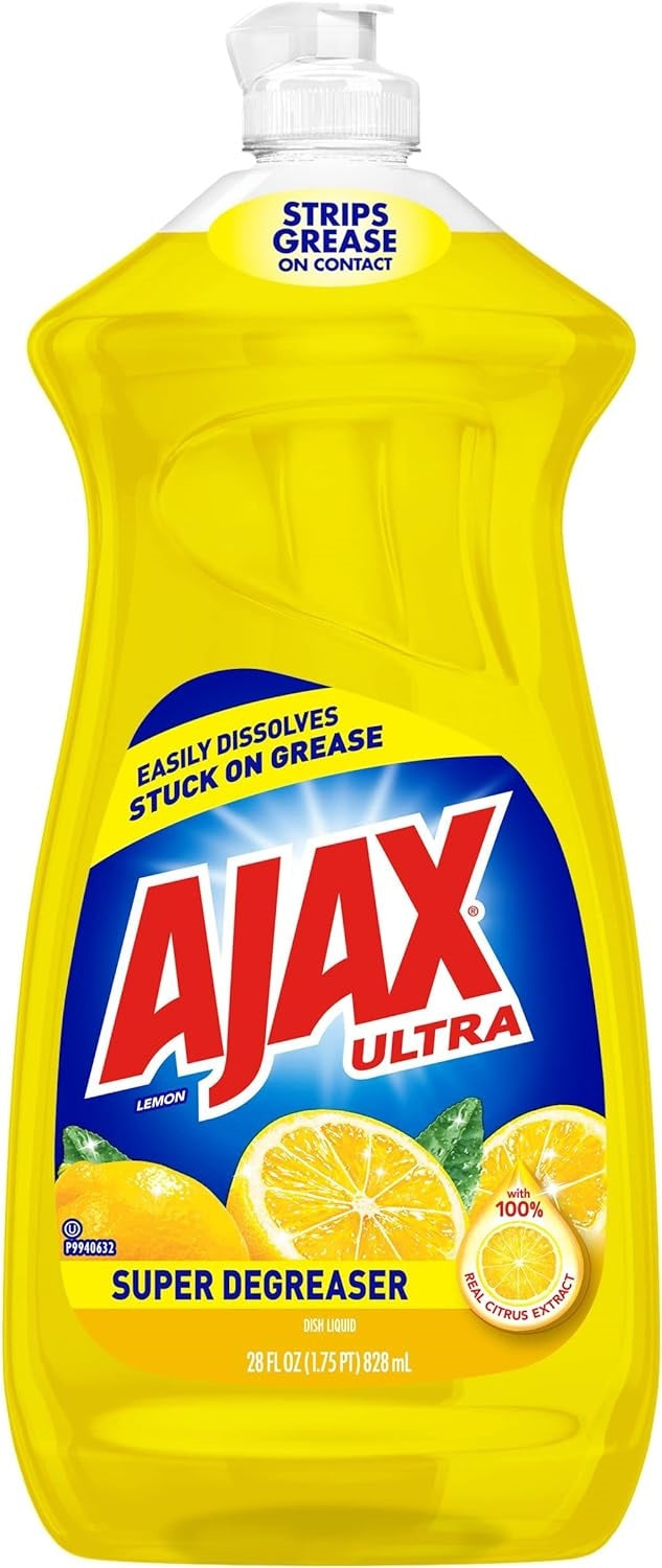 AJAX DISH LIQUID LEMON 28 OZ. C9 /UOM C9