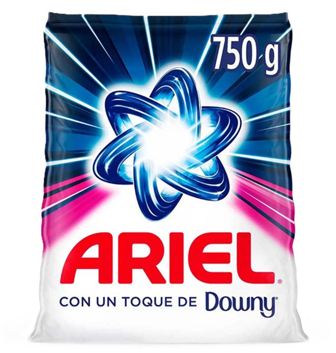 ARIEL LAUNDRY DETERGENT W/DOWNY 750gr CS12 / UOM C12