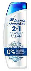 HEAD & SHOULDERS 2-1 CLASSIC CLEAN 400ML CS6 / UOM C6