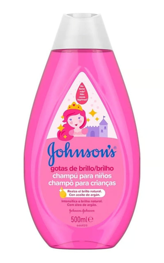 JOHNSON SHAMPOO SHINY DROPS 500ML PK 6 / UOM C12
