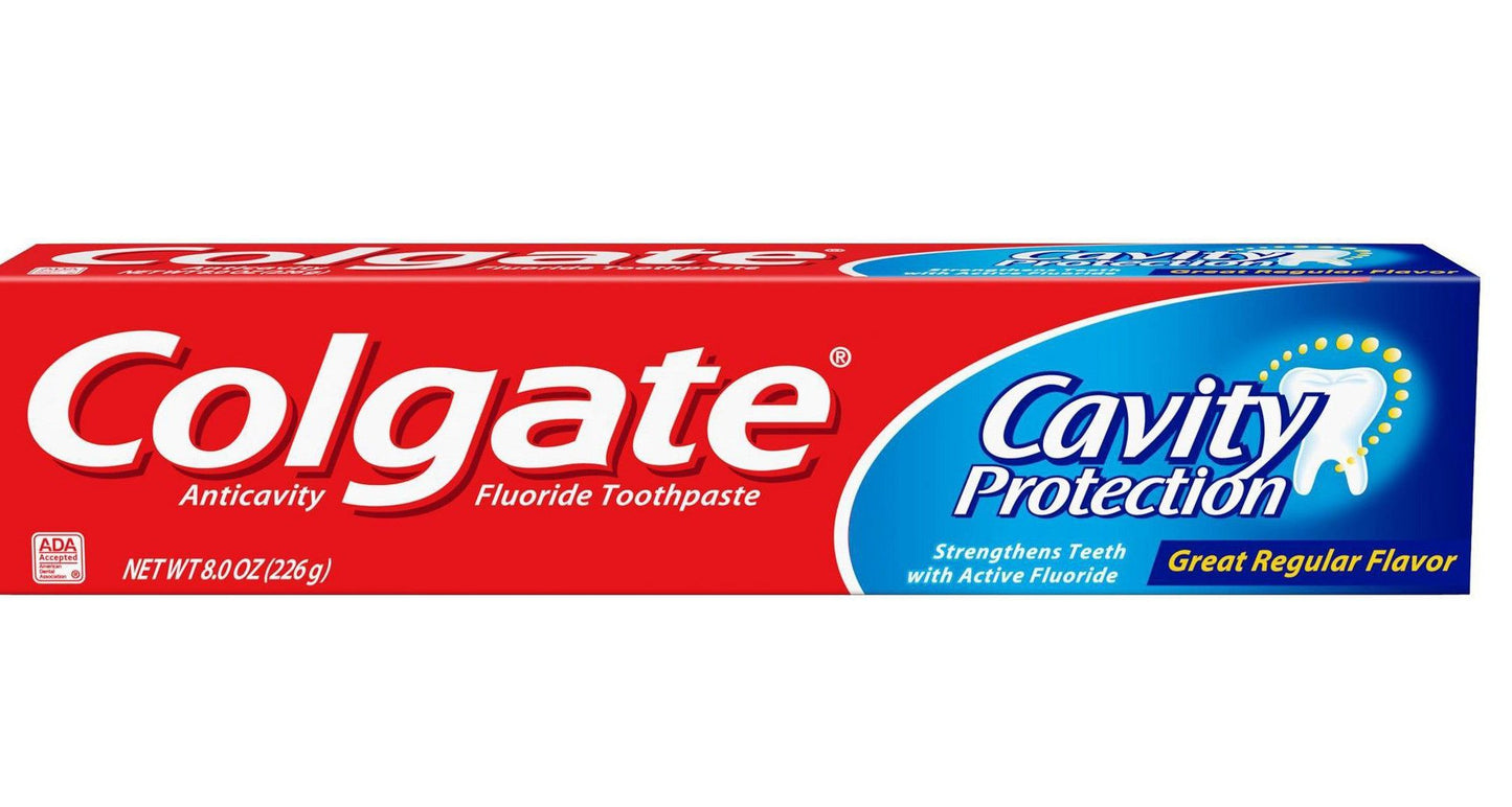 Colgate Pasta Dental 8.2 oz Protección Anticaries Regular | Caja de 6