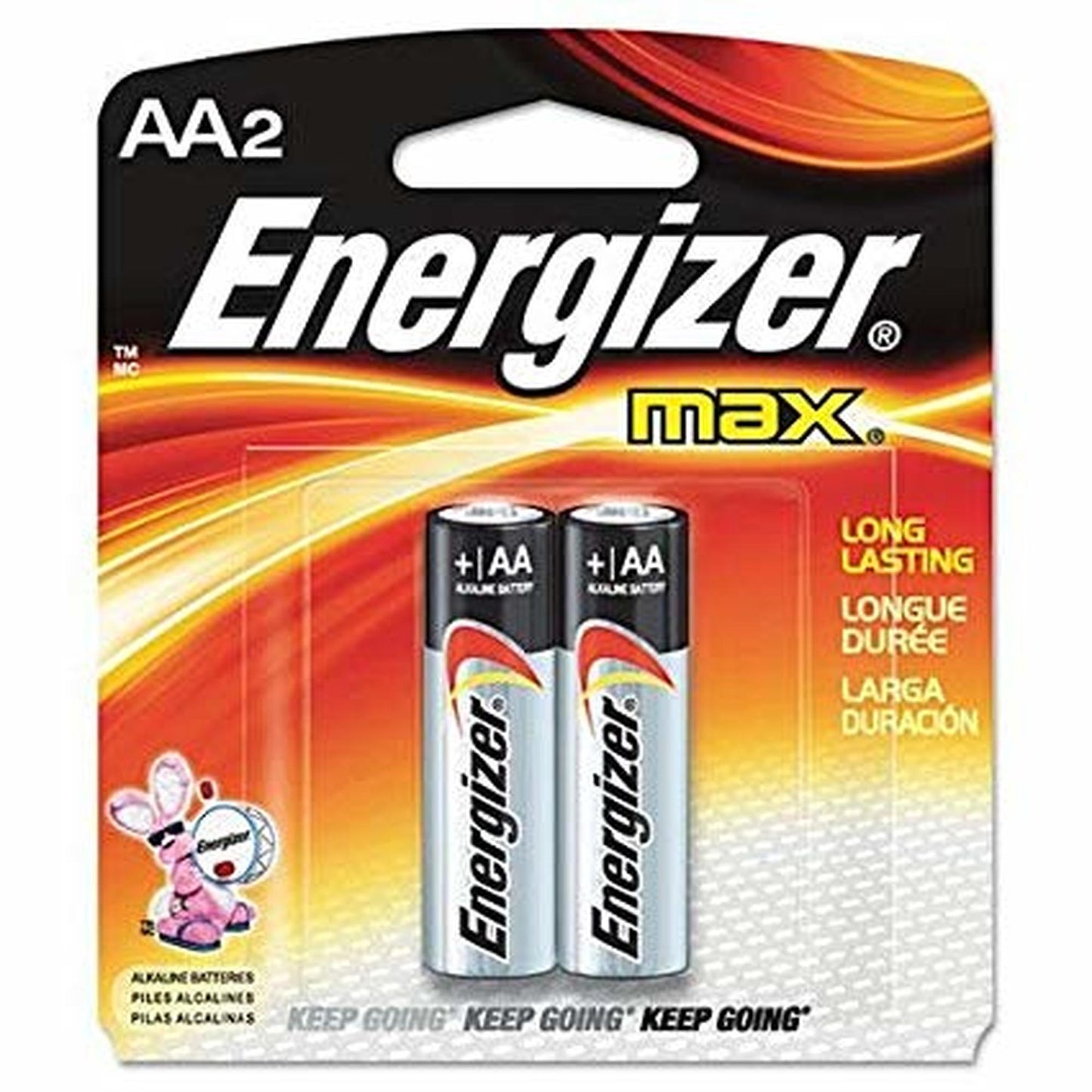 Energizer Max AA-2 Exhibidor de 12 Unidades (Exhibidor)