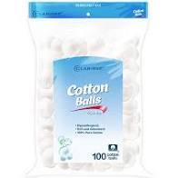 Cotton Balls Jumbo 100 Count | Pack of 6