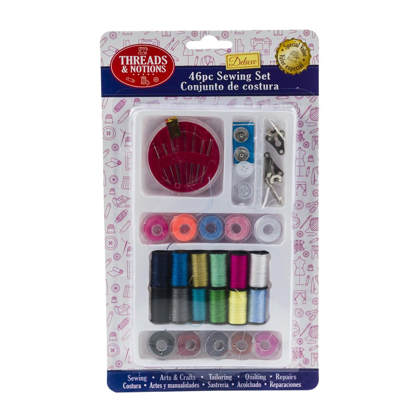 Kit de costura de 46 piezas C12 | Caja de 12