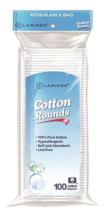 Cotton Pads 100 Count | Pack of 6