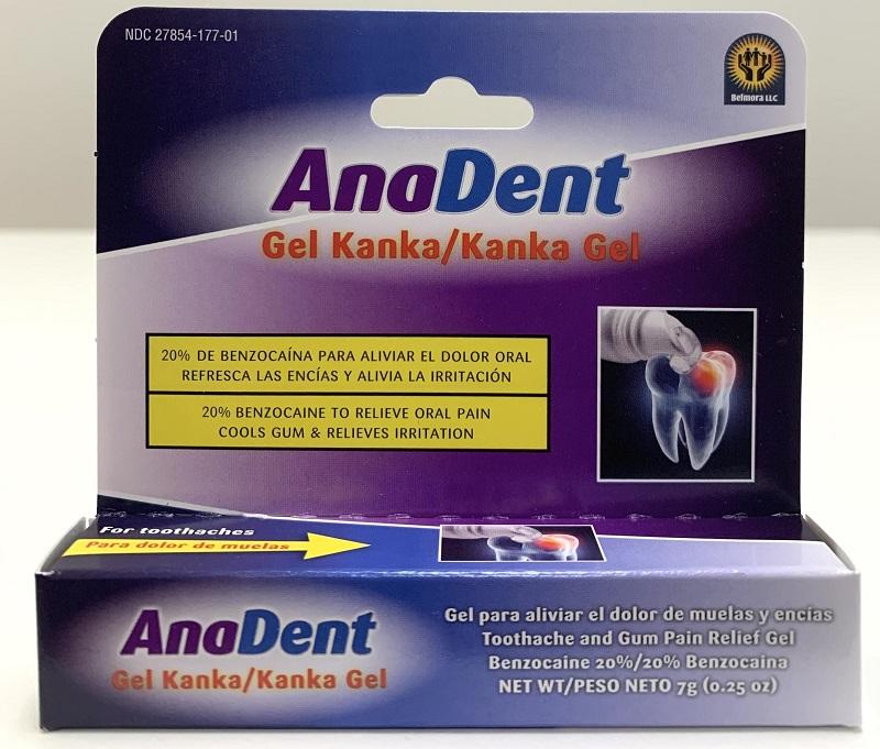 Anadent Kanka Gel 0.25 oz | Paquete de 3