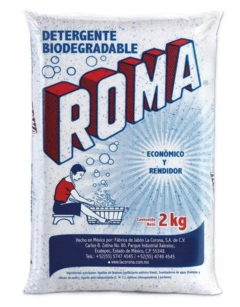 ROMA LAUNDRY POWDER DETERGENT 2Kg C10
