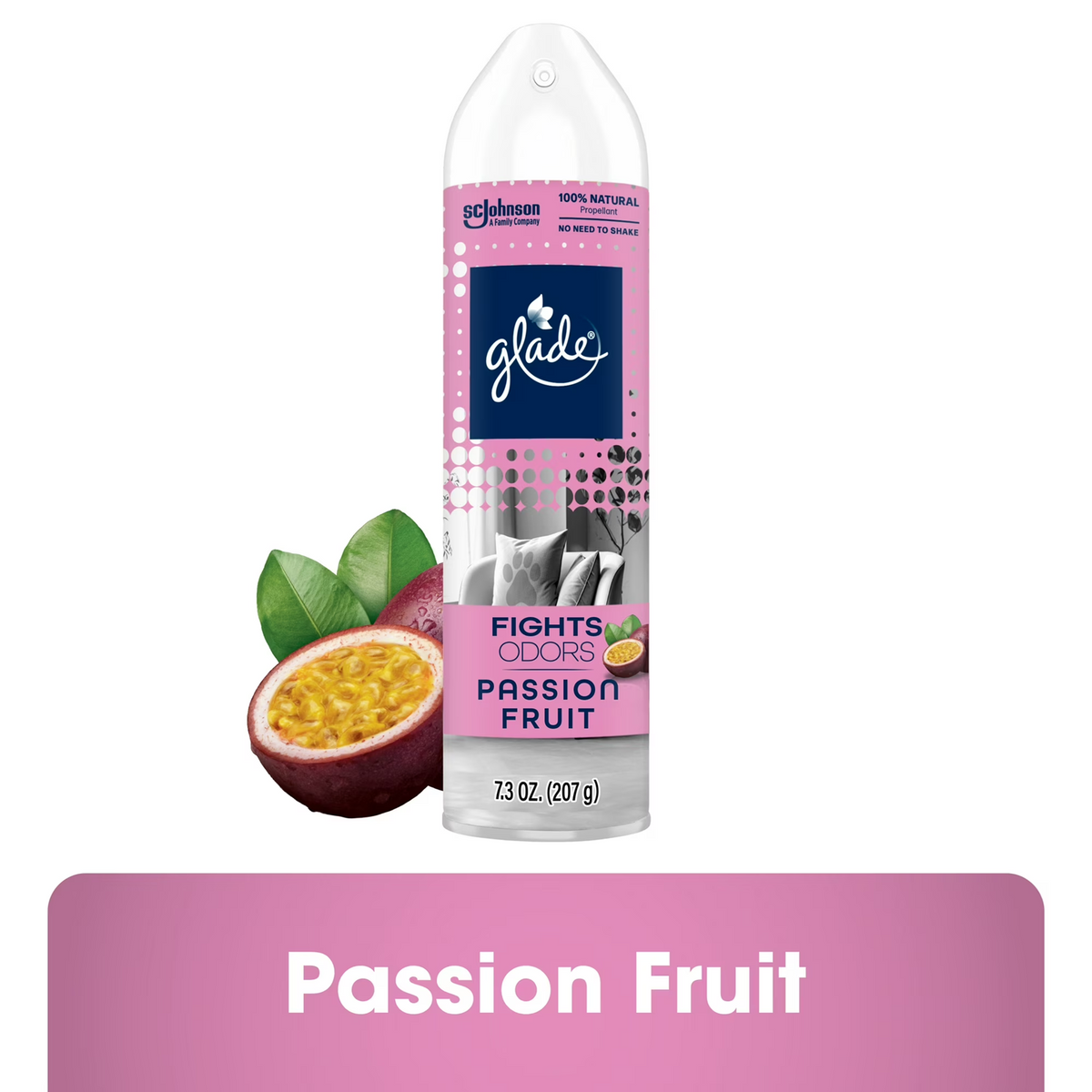 GLADE AIR FRESHENER SOFT MIST PASSION FRUIT 7.3oz C6