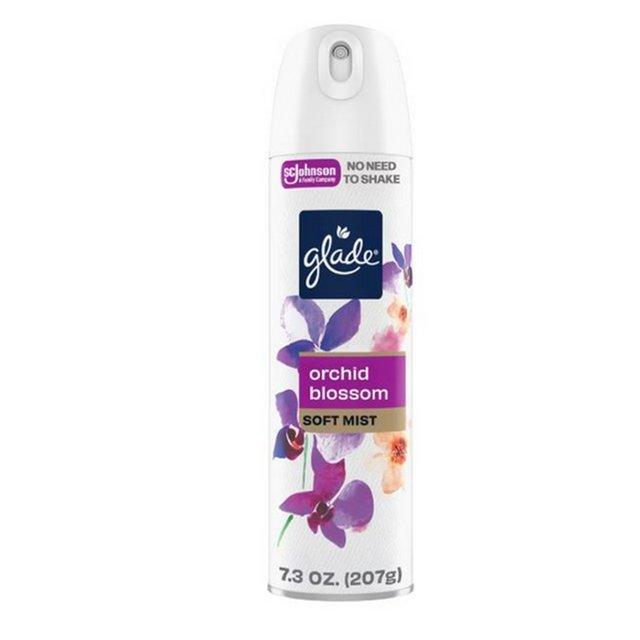 GLADE AIR FRESHENER SOFT MIST ORCHID BLOSSOM 7.3oz C6