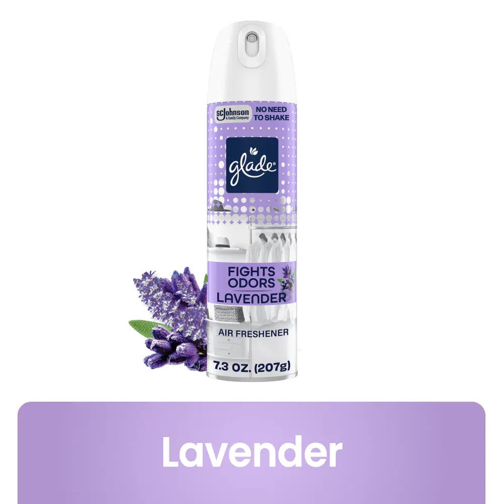 GLADE AIR FRESHENER SOFT MIST LAVENDER 7.3oz C6