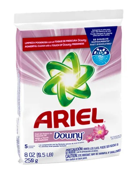 ARIEL LAUNDRY DETERGENT  W/ DOWNY 250gr C48 / UOM C48