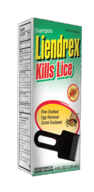 LIENDREX SHAMPOO 4 FL OZ PK4  /  UOM C12