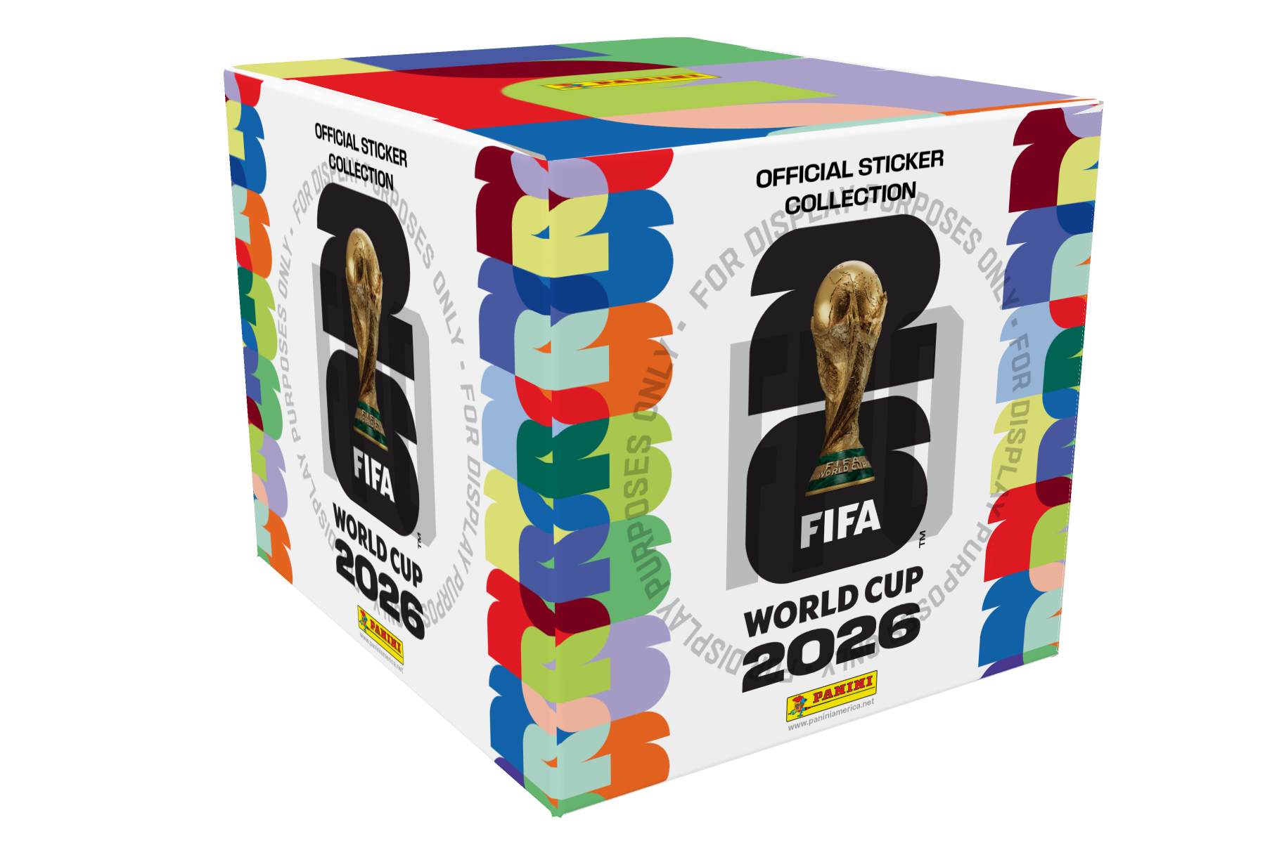 Panini FIFA 2026 World Cup Sticker Box 25 count official soccer collectibles