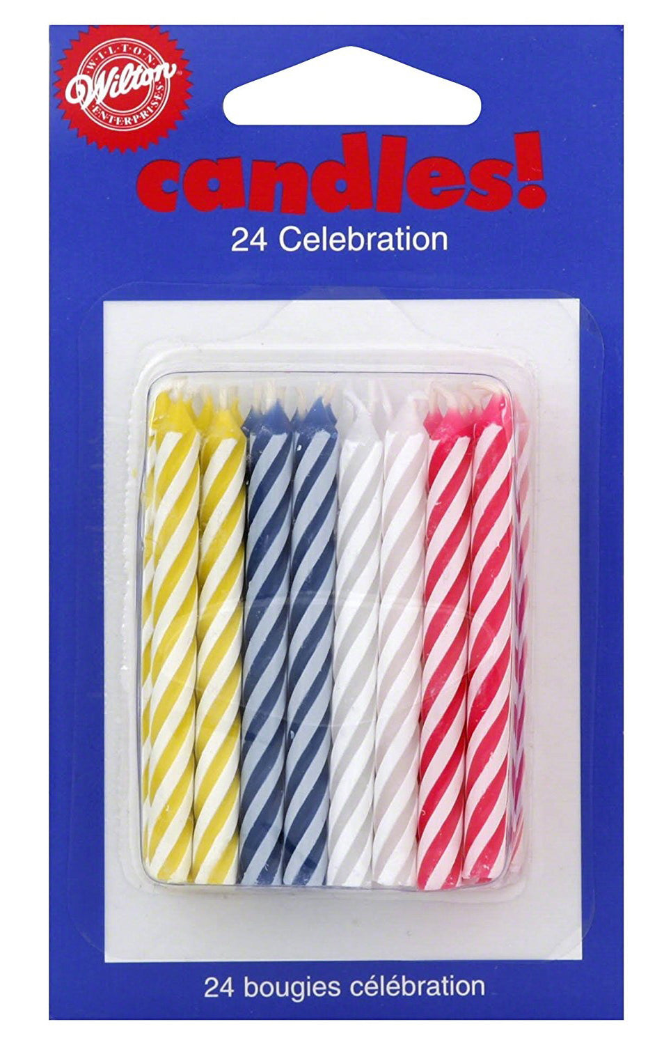 Birthday Candles Display 24ct