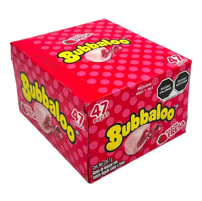 BUBBALOO GUM FRESA 50ct DISPLAY  /  UOM DSP