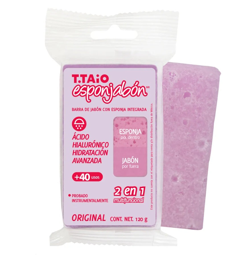 Esponjabon Acido Hialuronico 120g | Pack of 6