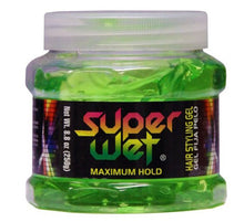 Super Wet Hair Styling Gel, Maximum Hold, Transparent, Jumbo