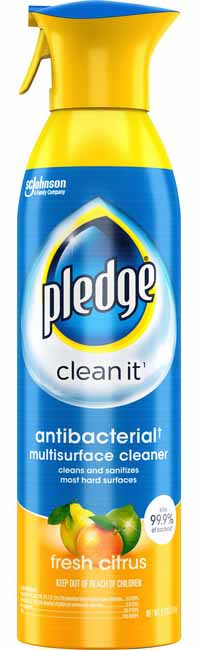 Pledge Antibacterial Multi-Surface Spray