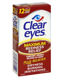 CLEAR EYES MAXIMUM RED RELIEF 0.5oz C12