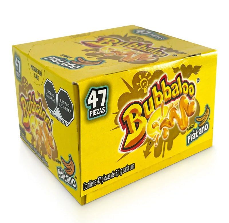 BUBBALOO GUM BANANA 50CT BOX DISPLAY  /  UOM DSP