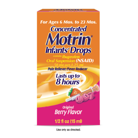 Motrin Infant Drops 1/2 oz (0.5 oz) | Pack of 3