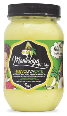 Mantekiya Pa'l Pelo Hair Butter 16 oz - Deep Nutrition for Dry & Damaged Hair