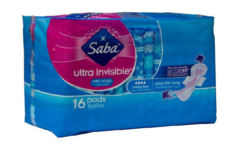 Saba¨ Ultra Invisibleª Ultra Thin Long with Wings