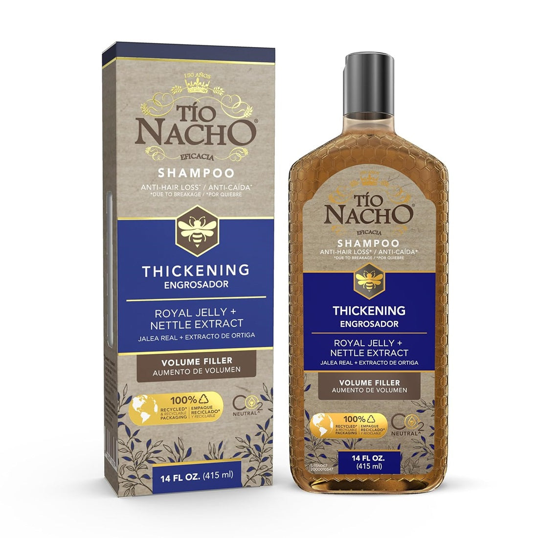 TIO NACHO SHAMPOO VOLUME FILLER 14oz PK3  /  UOM C12