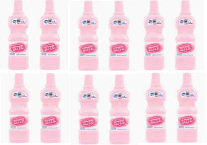 CAJA ZOTE LAUNDRY LIQUID ROSA 1LT C12 / UOM C12