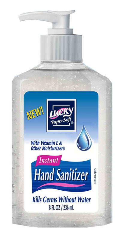 Lucky Hand Sanitizer 8 oz Pump Classic