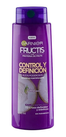 Garnier Fructis Shampoo Control y Definici—n Rizos