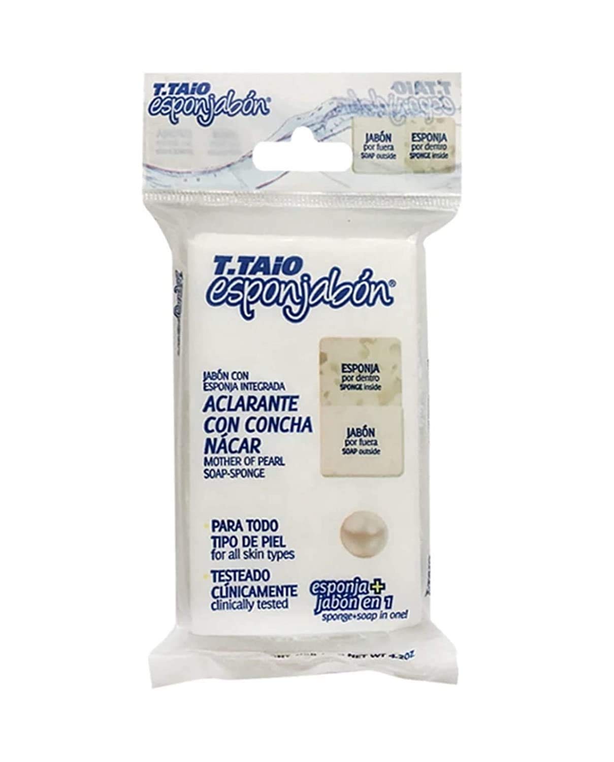 ESPONJABON CONCHA NACAR 120gr PK6 / UOM C30
