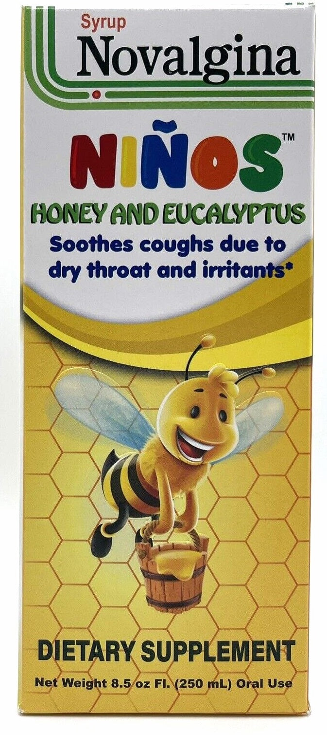 Novalgina Kids 8.5 fl oz Honey & Eucalyptus